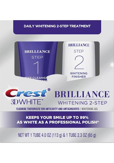 Crest 3D White Brilliance Whitening 2 Adımlı Diş Macunu