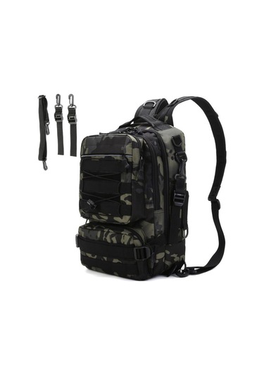 Hombey Açık Hava Çantası Balıkçılık Malzemeleri Sırt Çantası Saklama Çantası Açık Hava Omuz Çantası Suya Kamuflaj