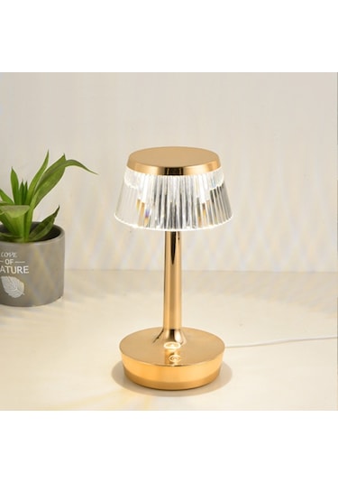 Şarjlı Masa Lambası Dimmerli Dokunmatik Cata Rio Dekoratif Abajur