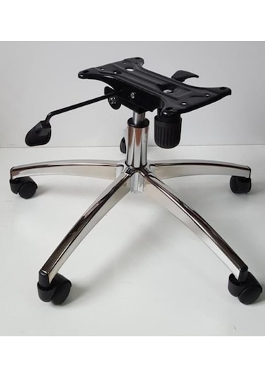 Kamusalmarket Makam Koltuğu Krom Yıldız Ayağı Çift Kollu Mekanizma 100 Lük Kro