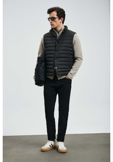 Lufian Anton Siyah Erkek Jean Pantolon 112200260 Siyah