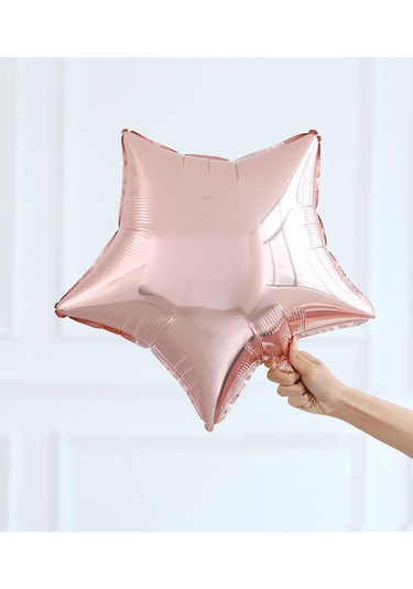 Yıldız Folyo Balon Rose Gold 45 CM