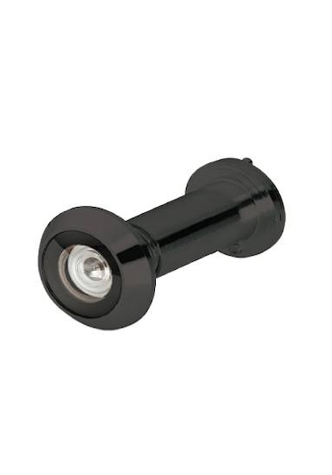 Kapaklı Çelik Kapı Dürbünü Mat Siyah 60-90 Mm