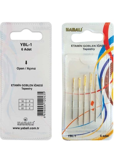 Etamin Goblen İğnesi Yabalı