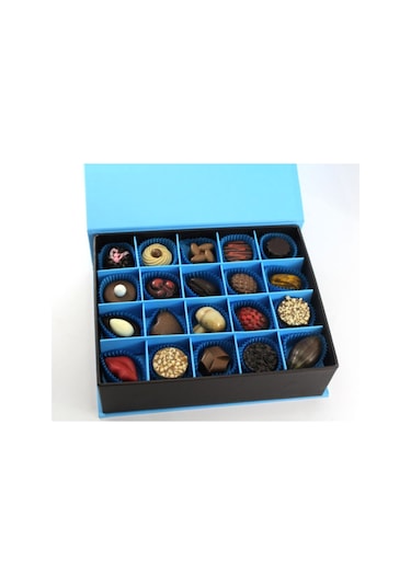 Dark Brown Özel Hediyelik Serisi Mıknatıslı Kutuda Spesiyel Çikolata 500 G