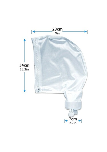 Ulzyvf Lebihmurah 5147 Havuz Temizleme Torbası Polaris 280,480 Filtre Torbası Podazz İçin Mükemmel Havuz Temizleyici