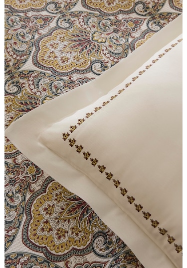 Karaca Home Cherly %100 Pamuk Tek Kişilik Pike Takımı Hardal Hardal