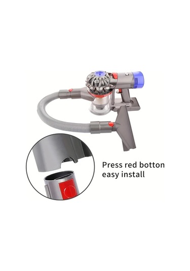 Honeybeeshop 6 Adet Plastik Elektrikli Süpürge Ek Parça Seti V7 V8 V10 V11 V15 Uyumlu Dar Alan Ucu Başlık Fırçalar