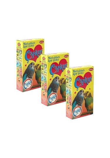 Energy Muhabbet Kuş Yemi Çapkin 3 Lü Paket