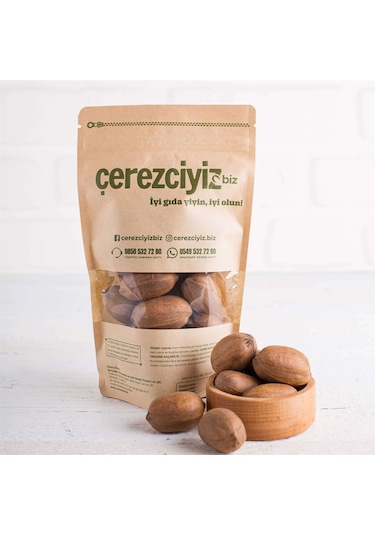 Çerezciyiz Biz Kabuklu Yerli Pikan Cevizi 1 KG