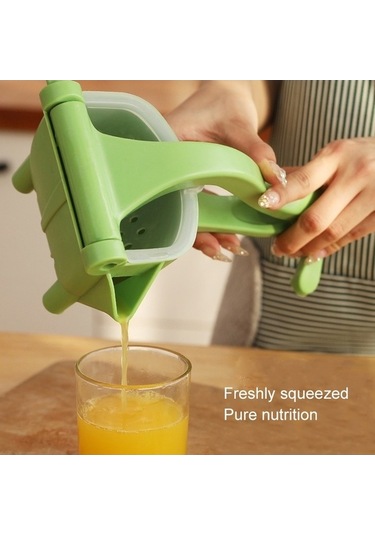 Pazly Cbtx Ev Plastik Buz Sıkacağı, Bar Çay Dükkanı İçin El Sıkacağı Manuel Ezilmiş Çok Renkli