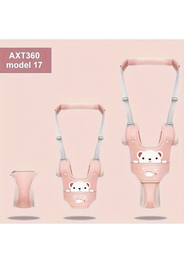 Tcherchi Bel Korumalı ve Düşmeyi Önleyici Çekiş Halatlı Bebek Yürüme Kemeri