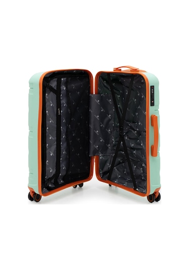 Artemis Üçlü Polipropilen Pp &kırılmaz 3'lü Valiz&bavul Seti Su Yeşili