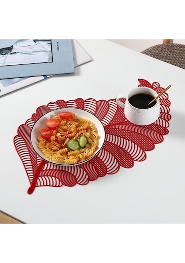 Gümüş Masa Servis Altlığı Yalıtımı Kaymaz Pvc Leke Tutmaz Masa Paspasları Gümüş