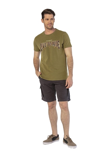 Routefıeld Routefield Erkek Kargo Şort Clints Gri Gry Gri