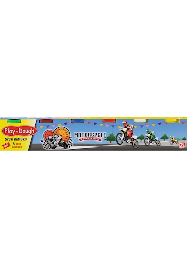 Play Dough 6 Renk Oyun Hamuru E50180009ss1