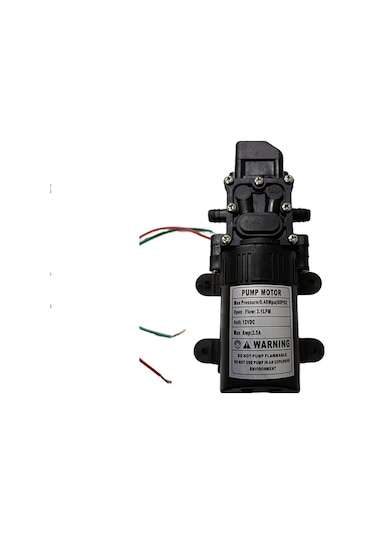 Hidrofor Diyagram Akülü 12 Volt Su Pompası İlaçlama Pompası