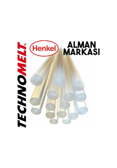 Henkel (Alman Markası) Technomelt Sıcak Silikon Kalın Şeffaf Mum (410850594)