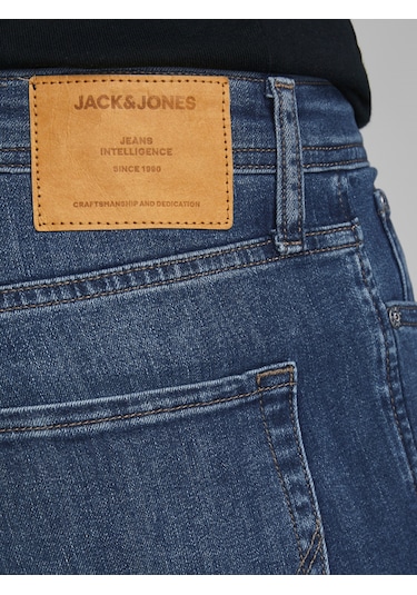 Jack & Jones Erkek Glenn 814 Slim Fit Jean Blue Denim
