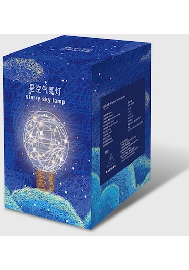 Sones 1.2w Yıldız Ay Gece Lambası Usb Ahşap Taban Led Atmosfer Işığı Çok Renkli