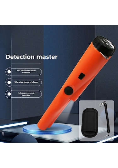 Geeksen El Tipi Yeşil Metal Dedektörü - 360 Derece Hassas Tarama, Taşınabilir Tasarım Pil Hariç