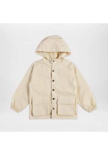 Erkek Çocuk Cepli Detaylı Yağmurluk 2411bk33001-4463 001