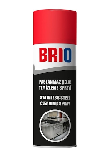 Brio Paslanmaz Çelik Temizleme Spreyi 2'li 400 Ml