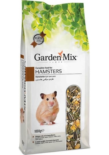 Gardenmix Hamster Yemi Platin 1000gr