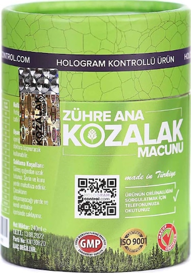 Zühre Ana Kozalak Macunu 240 ML