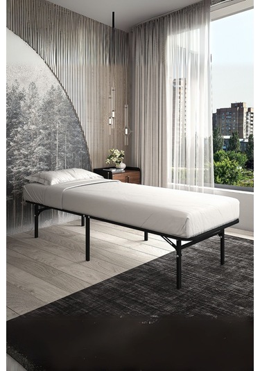 Aksviva Smart Base Tek Kişilik Katlanır Metal Karyola