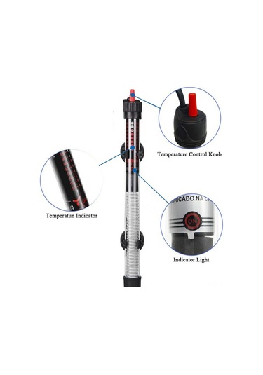 Pazly Springsun Su Geçirmez Akvaryum Isıtıcı - 20-34 C, 25w-300w Seçenekleri, Ayarlanabilir Sıcaklık