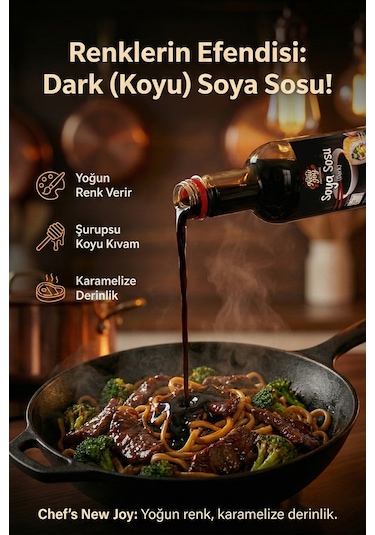 Dark Soya Sosu 750 Ml