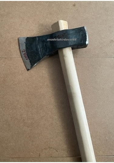 Aki Dövme Çelik Odun Kırma Baltası Odun Yarma Baltası El Yapımı 2800gr Saplı
