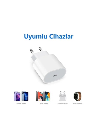 Type C 25w Şarj Aleti - Type C 25w Şarj Aleti 5365