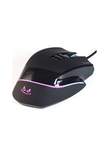 Rush Bold RM878 Ağırlık Ayarlı 10.000 DPI Manyetik Makro Tuşlar RGB Gaming Oyuncu Mouse
