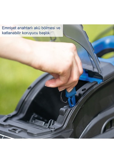 Scheppach BC-MP320 1x4.0AH Akülü Çim Biçme Makinesi - 5911413403