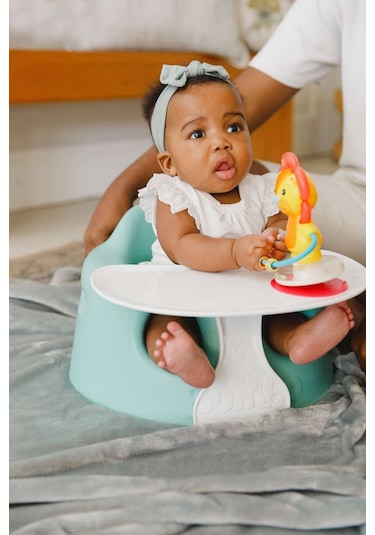 Bumbo Floor Seat , 03-12 Aylık Bebekler Için Koltuk (Cool Grey)