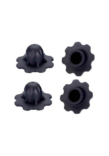 Dolıty Moon Sandalye Ayak Kılıfı Balıkçılık Veranda 18-mm Siyah Çok Renkli