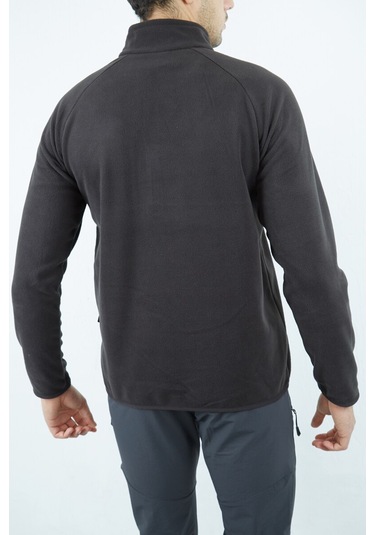 Alpinist Gamma Yarım Fermuarlı Erkek Polar Antrasit (520730509)