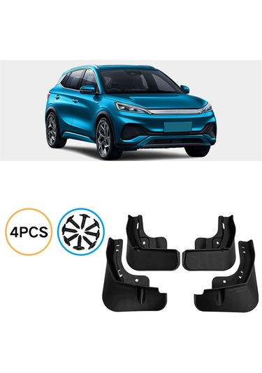 Anjiexun Adet Araba Çamurluk Çamurlukları Sıçrama Çamurluk Çamurluk Byd İçin