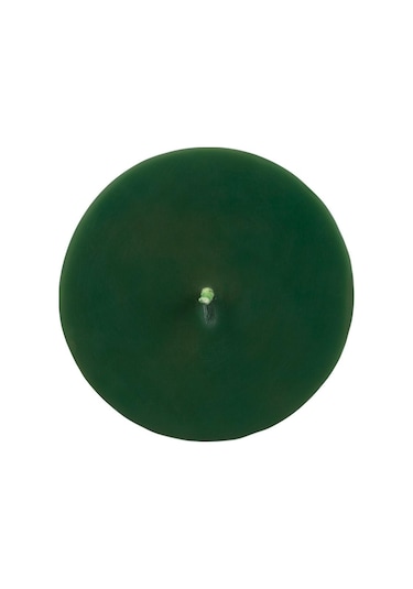 Elma Kokulu 7x20 Yeşil Silindir Mum Yeşil