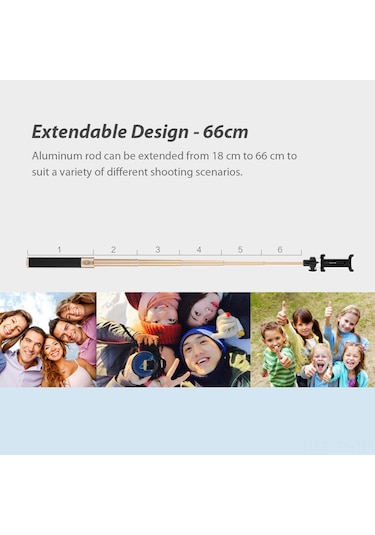 Teltree Huawei Af11 Çekim Çubuğu: 270 Derece Ayarlanabilir, Hafif Ve Taşınabilir Selfie Aksesuarı