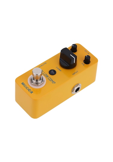 Mooer Elektro Gitar True Bypass İçin Mooer Sarı Comp Mikro Sarı