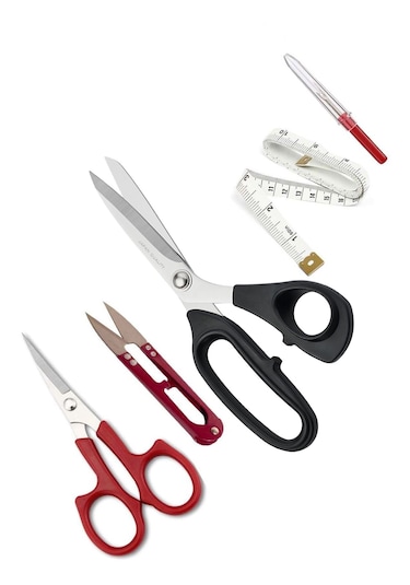 Plastik Saplı 11 No 28 Cm Kumaş Kesim Makası Set Jpt-11