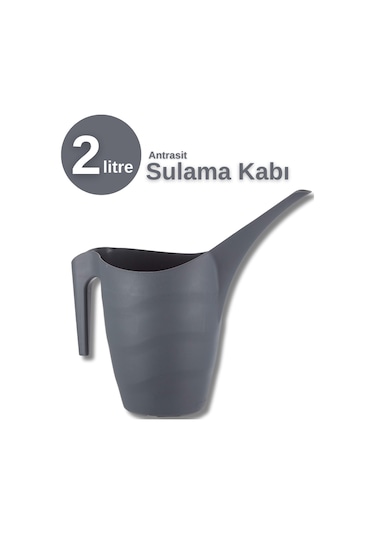 2 Lt Çiçek Sulama Kabı Kaliteli Plastik Kaktüs Orkide Ve Çiçek Su