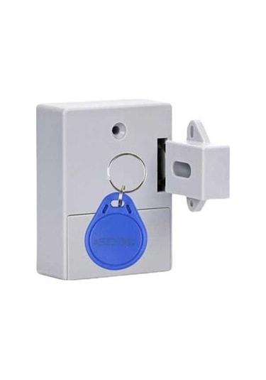 Pazly Grey Smart Cabinet Electronic Lock Invisible Sensor Key Card Drawer Cabinet Furniture Hardware Gri