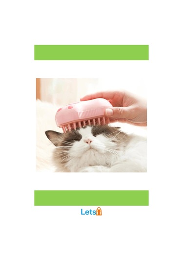 Sevimli Pati Tasarımlı Buharlı Tarak İle Kedinizin Tüylerini Rahatça Temizleyin