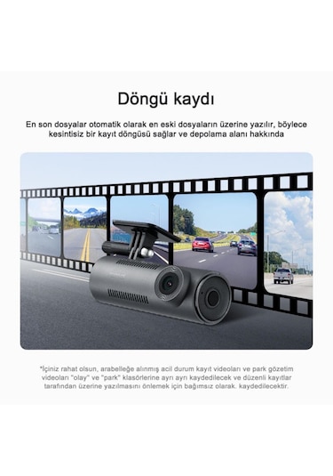 70mai M310 2K Dash Cam Araç Kamerası