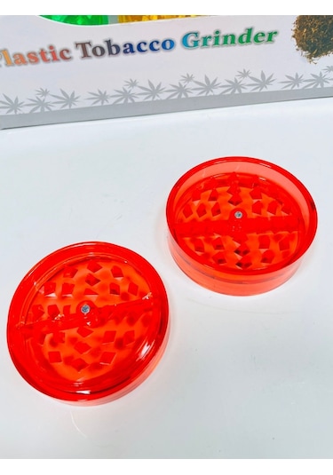 Plastik Tutunöğütücü Grinder /2Parça-55Mm