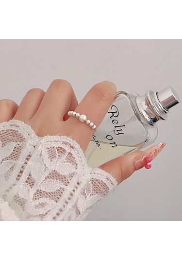 Kadınlar İçin Özel Olarak Tasarlanmış Benzersiz Düz Bantlı Yüzük No.73 Çok Renkli